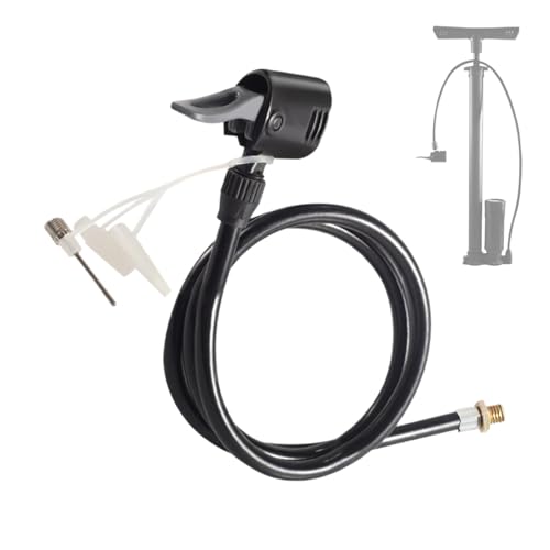 Tubo di ricambio per pompa ad aria, tubo di prolunga per gonfiatore, universale, resistente al calore, per gonfiatore, per gonfiare il materasso, per la maggior parte delle pompe