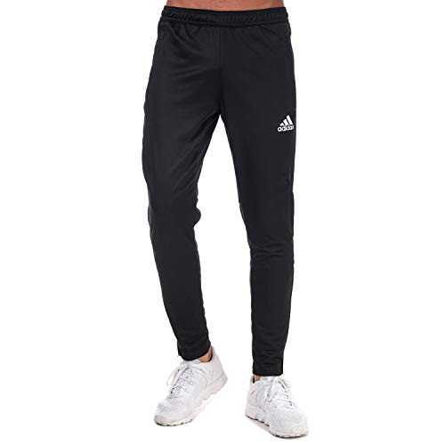 adidas Men's Soccer Tiro 17 Training Pants, Black/Black, X-Large