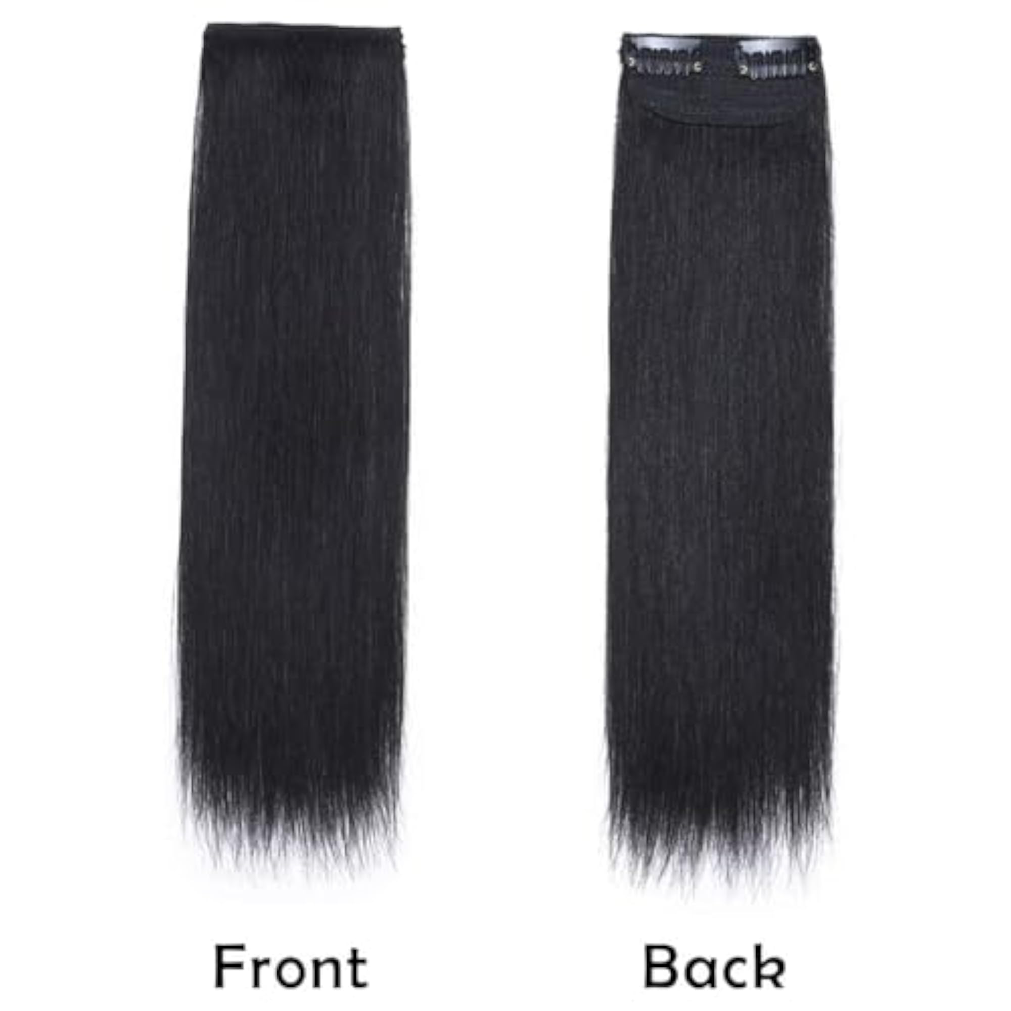 Women's 2 Clip Side Bang Invisible Hairpin Extensions