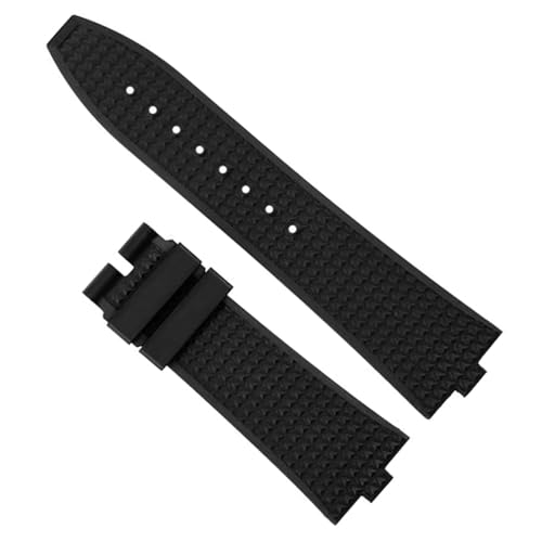 Sangle de montre fluororubber 7mm d'exception pour interface convexe 4500V - 4