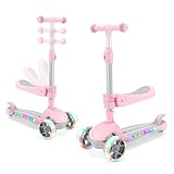 trottinette madd gear vx7 ⚡【Roues lumineuses】 : Les petits sont séduits par la technologie des roues lumineuses à LED. Le flash des couleurs de l'arc-en-ciel est à la fois une attraction excitante pour les enfants et un renforcement de la sécurité.