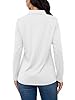 TACVASEN Womens Polo T-Shirt Long-Sleeve Tennis Tops Breathable Golf Shirts UPF 50+ Shirts Plain Classic Golf White,XL #1