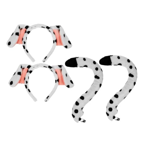Serre-tête oreilles de chiot accessoire cosplay dalmatien garçon fille