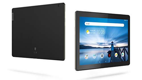Image of Lenovo Tab M10 HD 10.1 inch Tablet, Android 9.0, 16GB Storage, Quad-Core Processor, WiFi, Bluetooth, ZA4G0000US, Slate Black