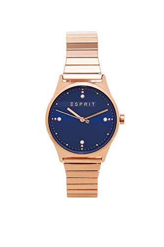 Preisvergleich Produktbild Esprit ES1L032E0085 VinRose Uhr Damenuhr Edelstahl vergoldet 3 bar Analog Rose