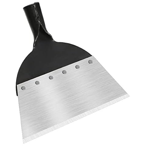 Multifunktionale Gartenschaufel Outdoor Garten Reinigungsschaufel Jäten Schaufel Stahl Flache Schaufel Eisschaufel Kohlenstoffstahl Jäten Pflanzen Bauernhof Jäten Werkzeug Cover