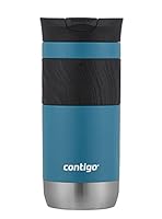 Contigo Byron 2.0 thermo mug, stainless steel insulated mug with Snapseal closure, coffee mug to go, 100% leak proof, dishwasher safe lid, BPA free, keeps warm up to 6 hours, 470 ml
