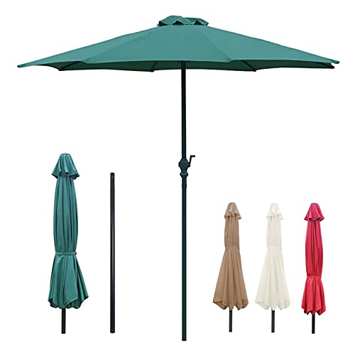Parasol de piscine 300 cm vert protégeant du soleil pour savourer pleinement vos étés