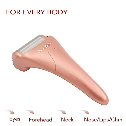 Dr.roller Ice Roller for Face and Eye Freeze Massager, Face Ice Roller, Facial Roller Skin Care Tool for Reduce Pain Relief and Minor Injury, Relieve Puffiness (Stainless Steel) - Image 6