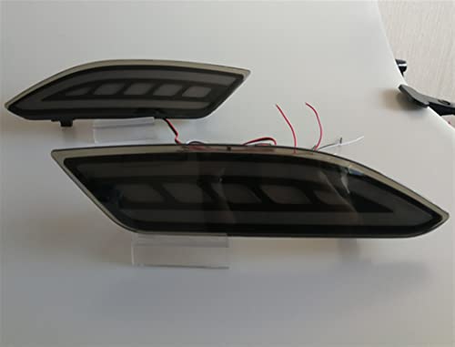Réflecteurs arrière pour HR-V 2014-2018 feux de freinage et clignotants pare-chocs rouge 3 fonctions