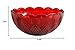 Godinger Serving Bowl, Glass Bowl, Festive Bowl for Salads, Fruits & Centerpieces, Dublin Collection, 6.5in