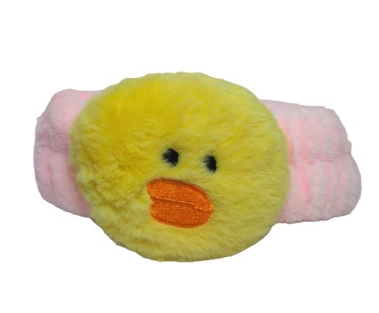 Bow Facial Spa Makeup Shower Party Running Sports Elastic Soft Fleece Cosmetic Hairbands Face wash Headbands Gifts for Women and Girls (Pack of 2) (Combo A) (HB-DUCK-08)
