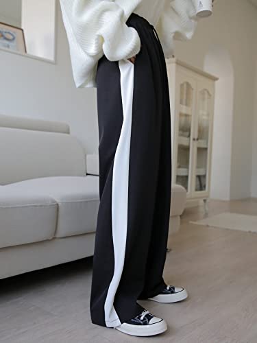 Image of dockstreet Women's /Unisex ONESOPEN Bottom Drawstring Pure Cotton Stretchable Baggy Jogger Pants || for Similar Baggy Look Order a Size or Two Large Than Your Usual Size