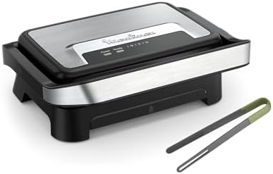 Moulinex Home Compact, Panini and Grill Griddle, 1000 W, non-stic...
