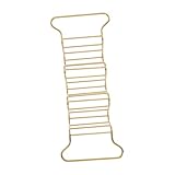 Homoyoyo Edelstahl Taco Rack Mit Multi-slots Rostfrei Und Leicht Zu Reinigen Stabiler Pancake Hähnchenrollenhalter Für Küche Und Restaurant Praktischer Langlebiger Backwaren-ständer in Gold