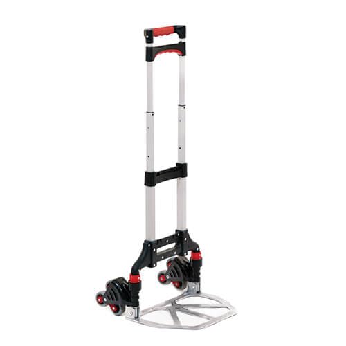 Carretilla Plegable Sube escaleras de Aluminio S-50 Plus para Carga hasta 50 kg