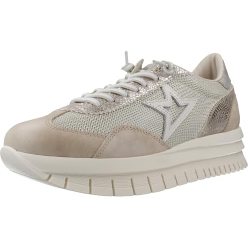 Imagen de Cetti Zapatos,Sneakers de Piel y Tela