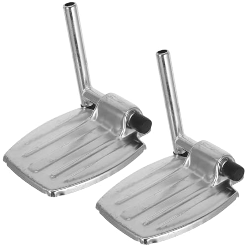 NULYLU 2 Stück Rollstuhl-fußstütze Ersatz Für Rollstuhl-beinstütze Erhöhung Der Fußstütze Platten