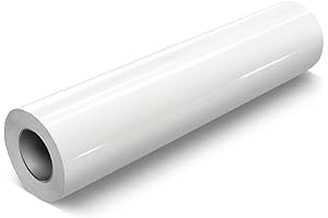 VViViD White Gloss Vinyl Wrap: Enhance Your Vehicle with Adhesive Craft Vinyl