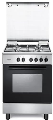 FMX64LSG - Cucina a gas con forno elettrico, 4 fuochi, 60x60 cm, Classe energetica A