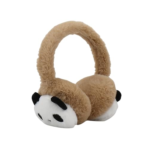 Winter Ear Muffs for Kids Girl Boy Fluffy Ear Muff Cute Panda Warm Weather Ear Warmer for Big Kids Toddler Ear Muffs Winter