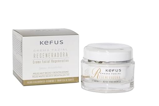 Crema Facial Regeneradora Ácido Hialurónico Kefus 50 ml | Ya disponible en tu tienda friki favorita! En mundofriki.es!