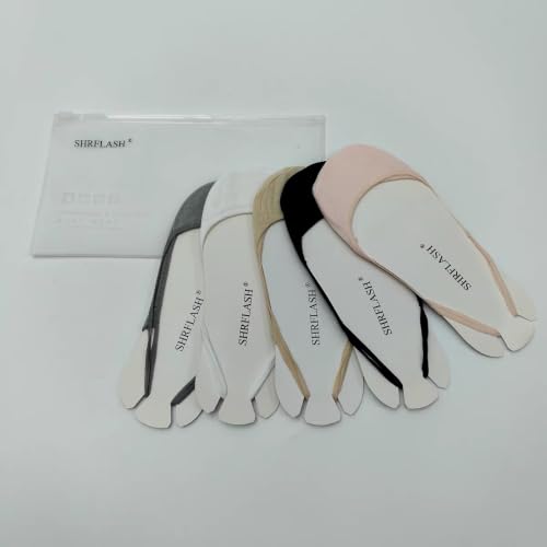 Image of No Show Half Socks with Grippers for Women, Low Cut Toe Topper Ball of Foot Socks for Heels Flats SlingBack