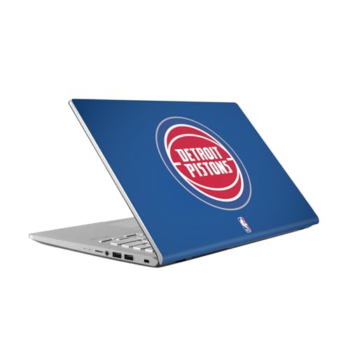 Film Vinyle NBA Detroit Pistons Bleu pour ASUS Vivobook 14 X409FA Haute Précision