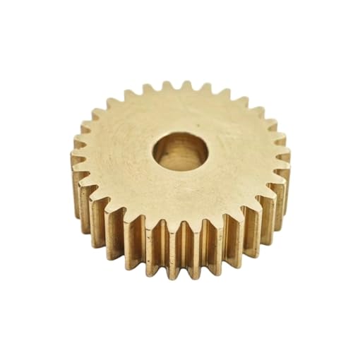 Pignon droit en laiton 0.7 Module engrenage cylindrique 99 dents épaisseur 5mm