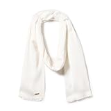 Calvin Klein Women's Accessories Scraf, Eggshell, One Size