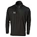 Banded Tech Stalker 1/4 Zip Pullover-Black-Large