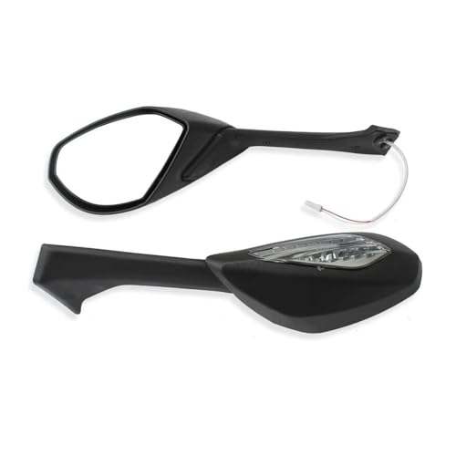 Rétroviseurs moto clignotants pour Panigale V4S permettant un pliage aérodynamique