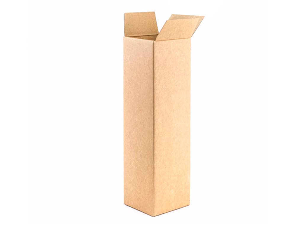 Caja para embalar q-connect tubo medidas 1020x150x150 mm espesor carton 3 mm