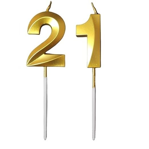 Image of ToyUniverse Number 21 Golden Candle