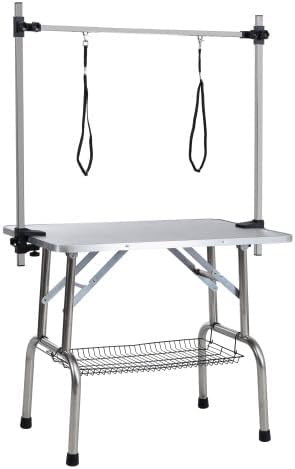 42" Folding Dog Pet Grooming Table - Safe, Stable, and Convenient