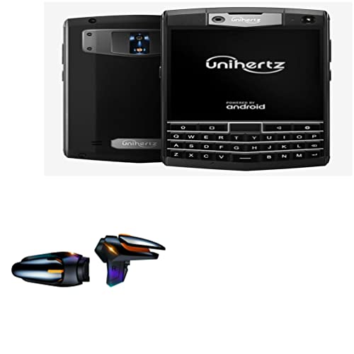 Gaming Gear for Unihertz Titan (Gaming Gear by BoxWave) - Touchscreen QuickTrigger Auto, Trigger Buttons Autofire Gaming Mobile FPS for Unihertz Titan - Jet Black