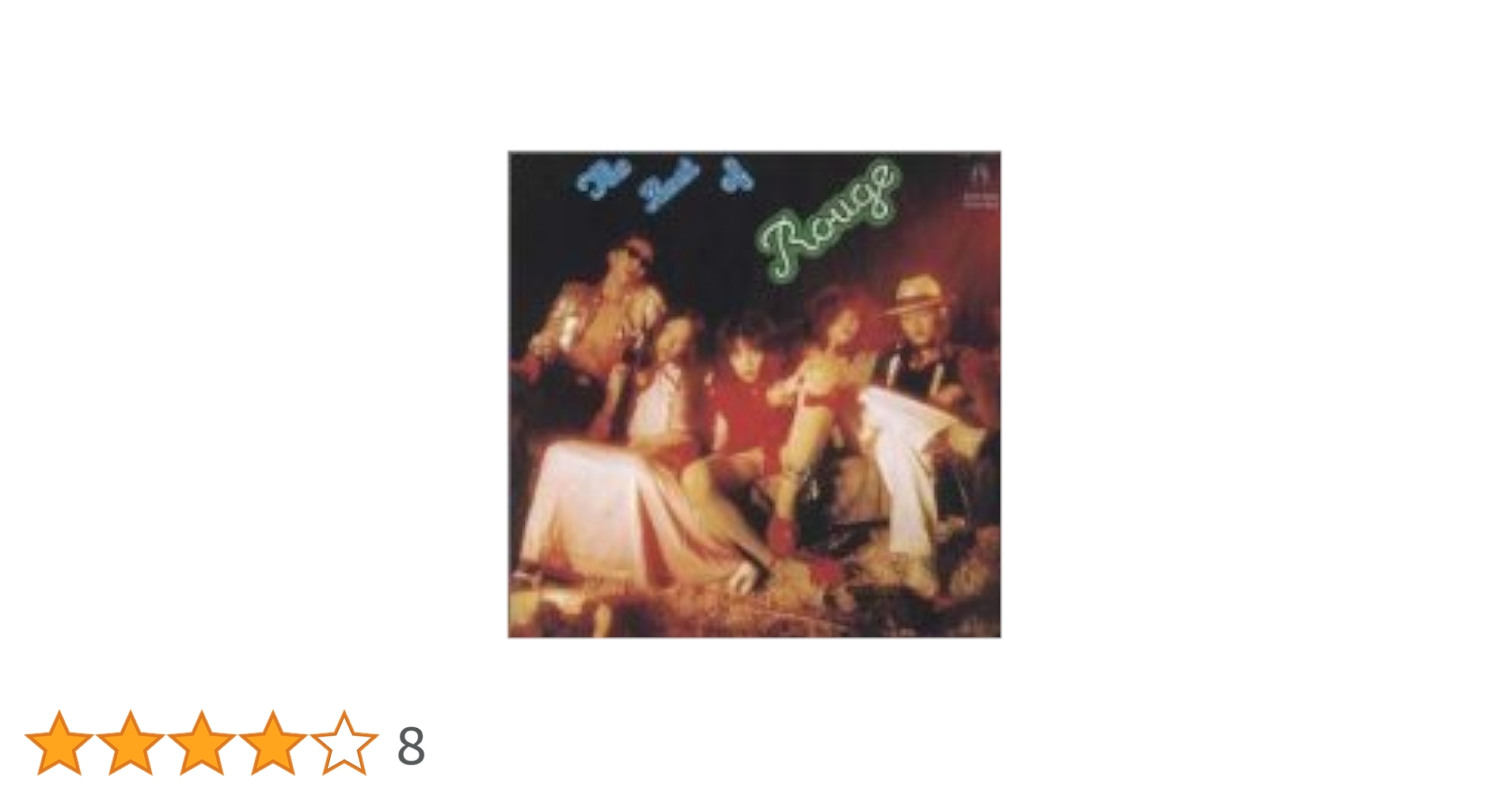 ルージュ　アルバム　ベスト　THE BEST OF ROUGE　帯付き　加藤和彦 ルージュ アルバム ベスト THE BEST OF ROUGE 帯付き 加藤和彦