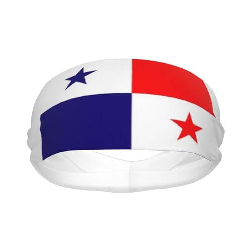 Bandas para El Sudor para Hombres con La Bandera Nacional De Panamá para Hacer Ejercicio Deportivas para Mujeres con Absorción De Sudor para Correr Baloncesto Fútbol Ciclismo Y Tenis