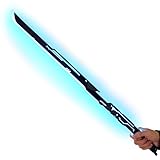IUUBVV Future LED Cosplay Sword, 31.4 inches LED Sword Model for Halloween Costume Props (Light Blue)