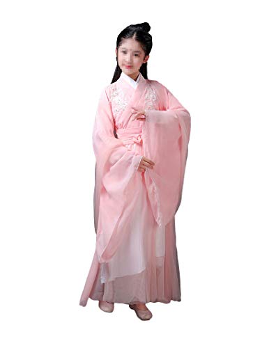 Lazutom Girls' Ancient Chinese Traditional Hanfu Dress Fancy Dress Christmas Party Dress Up2