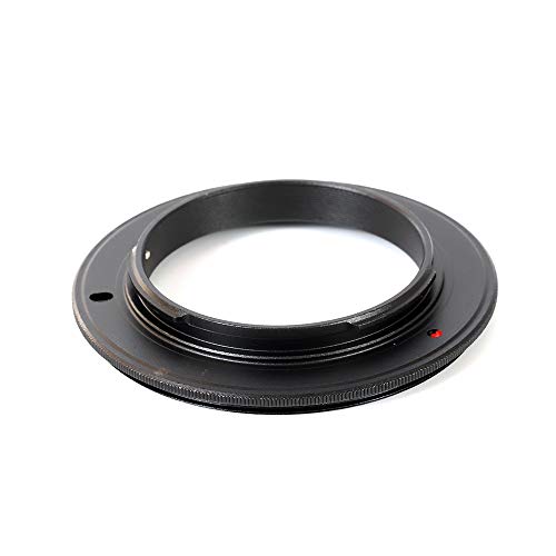 Toileum 49/52/55/58/62/67/72/77mm マクロリバースアダプターリング リバースアダプター55mm Fuji Xマウントカメラ用 55mmフィルタースレッド付き(55mm)