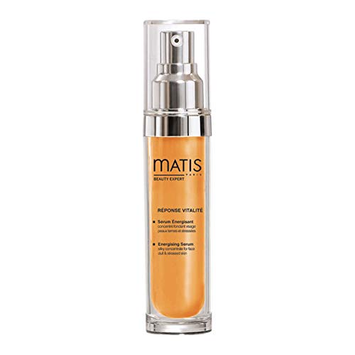 Matis Paris Energising Serum | Booster for Dull and Stressed Skin | Face/Neck Cream | Vitamin A, C & E