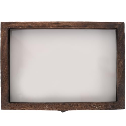 TOPPERFUN �ؐ��W�{�� �����W�t���V���h�[�{�b�N�X�t���[�� ���̕W�{�W�����[�{�b�N�X ���@�\�f�B�X�v���C�P�[�X ����31×22×4cm �X�^�C��