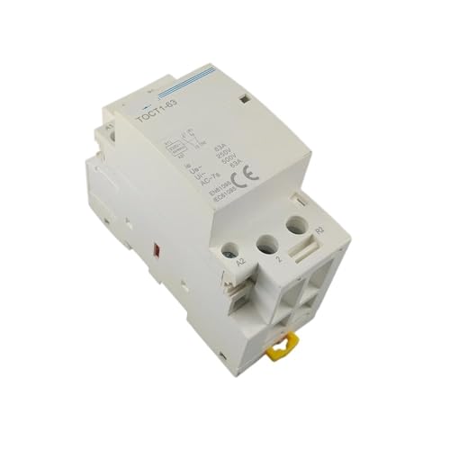 Contacteur modulaire 2P 63A TOCT1 domestique pour tableau électrique rail Din