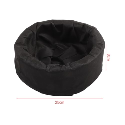 Cesta flotante EasyByMall de 25 cm para plantas de estanque negro 8