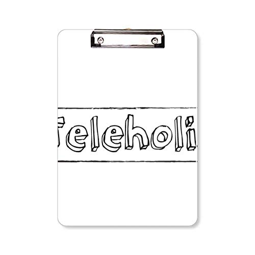 Porte-bloc A4 Teleholic idéal pour prendre des notes lors de vos réunions