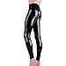 ABWL Black Latex Legging for Men,Handmade Natural Rubber Pants for Latex Club Wear-M