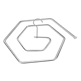 NUOBESTY Spiral Stainless Steel Drying Rack for Bed and Blankets All-Around Sun-Cure Design Multi-Purpose Balcony Hanger for Quilts Scarves Clothes Space-Saving Laundry