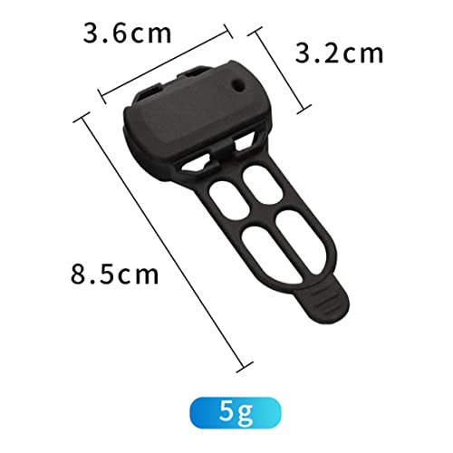 PARMI ÉTui de Protection en Gel pour VéLo pour Capteur de, Couvercle Noir pour Capteur D'Ordinateur, 1 PièCe