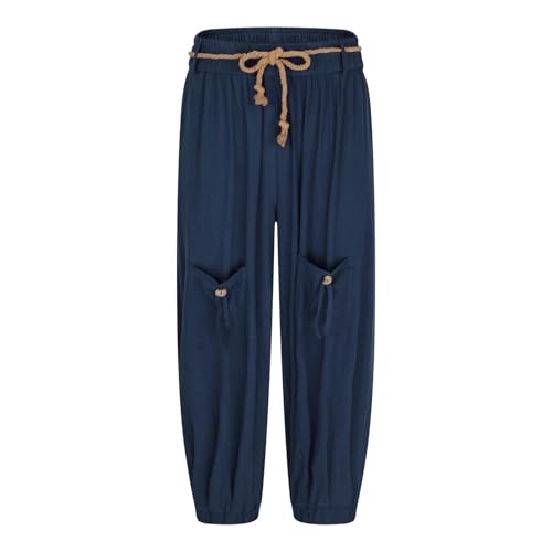 Pants for Man Fall Summer Linen Holiday Stretch Flare Wide Leg Tie Knot Plain Long Boot Cut Leg Pants Man 20253